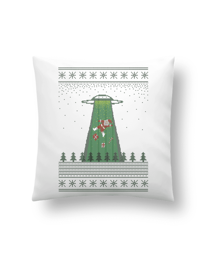 Cushion synthetic soft 45 x 45 cm Goodbye to Boring Santa by Morozinka