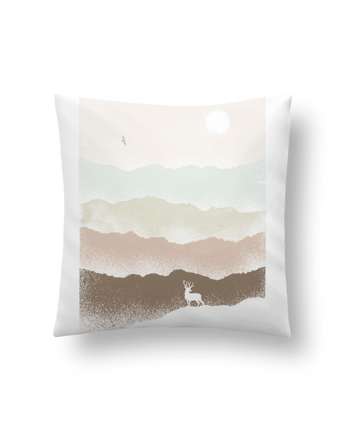 Cushion synthetic soft 45 x 45 cm Quietude by Florent Bodart