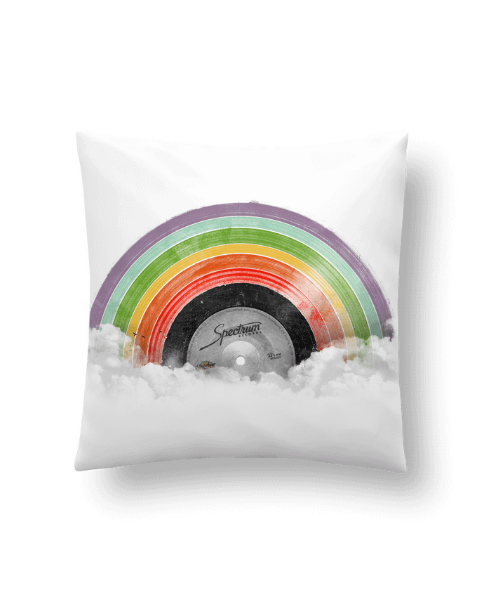 Cushion synthetic soft 45 x 45 cm Rainbow Classics by Florent Bodart