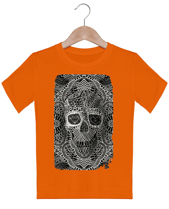 T-shirt garçon motif Lace skull ali_gulec