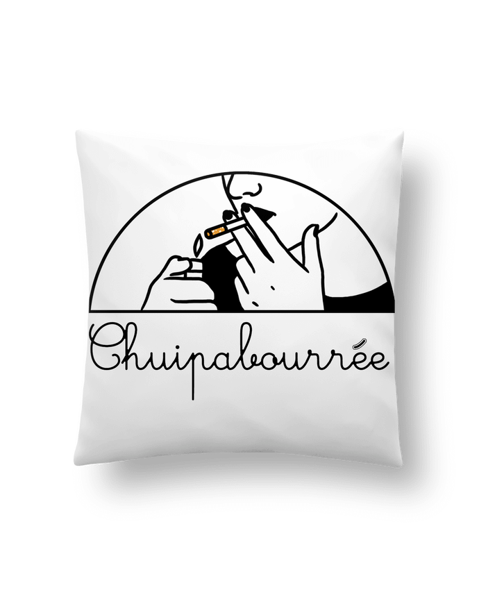 Cushion synthetic soft 45 x 45 cm Chuipabourrée by tattooanshort