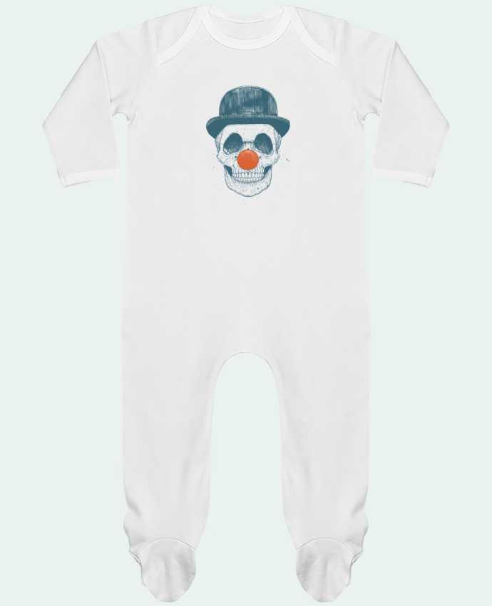 Baby Sleeper long sleeves Contrast Dead Clown by Balàzs Solti