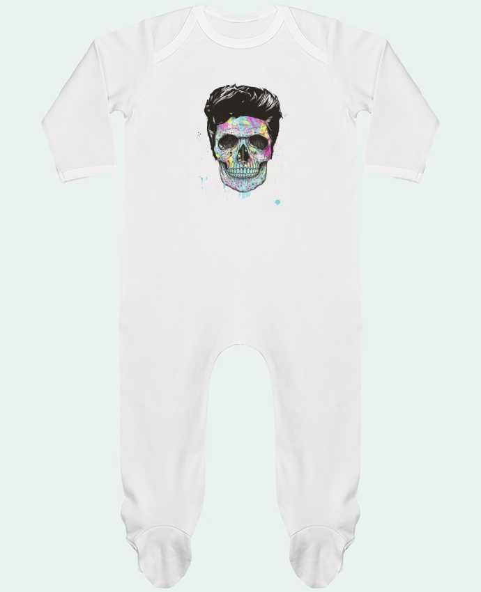 Baby Sleeper long sleeves Contrast Death in Color by Balàzs Solti