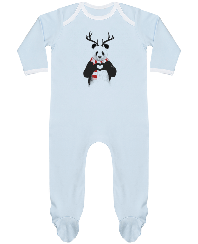 Body Pyjama Bébé X-mas Panda par Balàzs Solti