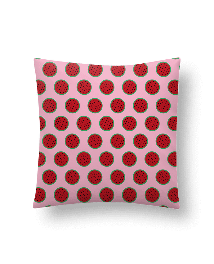 Cushion synthetic soft 45 x 45 cm Pastèque by tunetoo