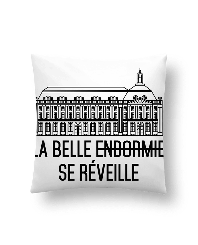 Cushion synthetic soft 45 x 45 cm La belle se réveille by tunetoo