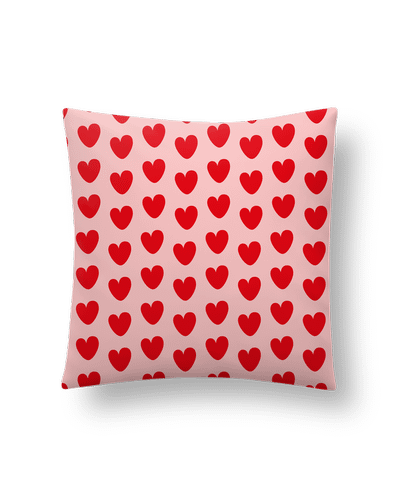 Coussin Pattern cœurs par tunetoo