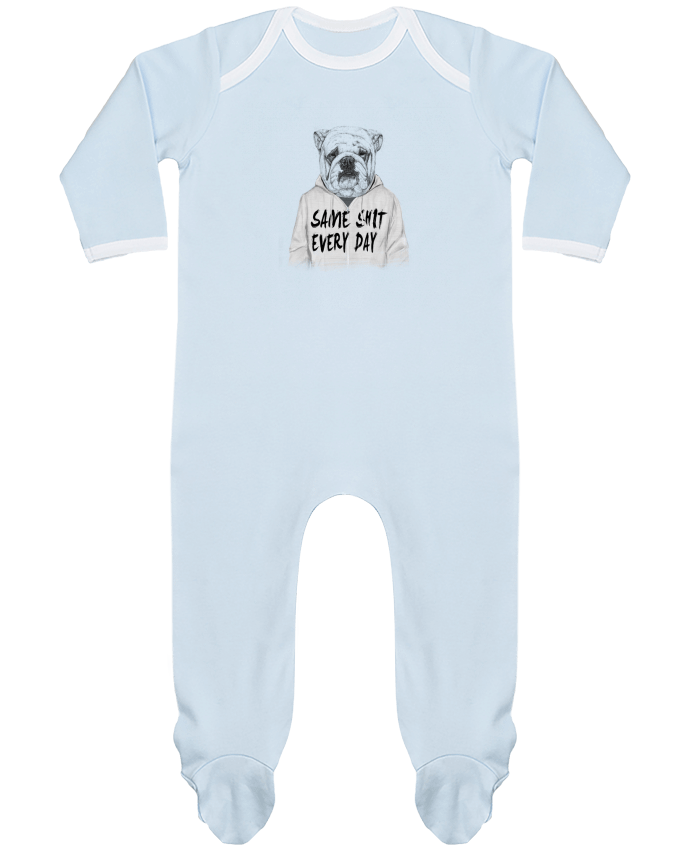 Body Pyjama Bébé Same shit every day par Balàzs Solti