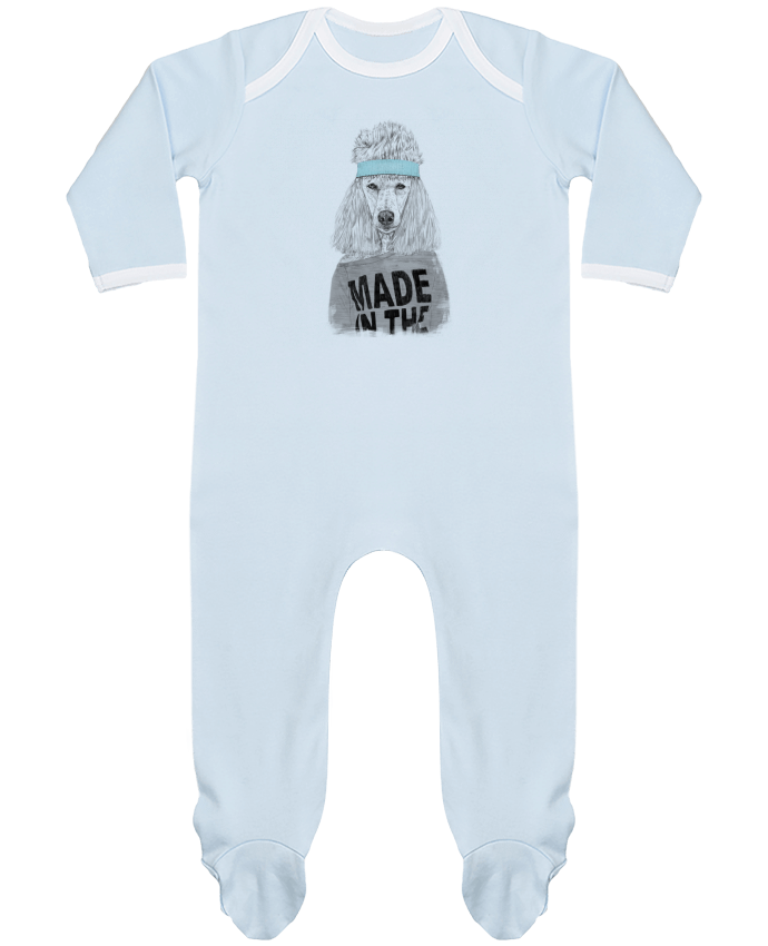 Body Pyjama Bébé 80's bitch par Balàzs Solti