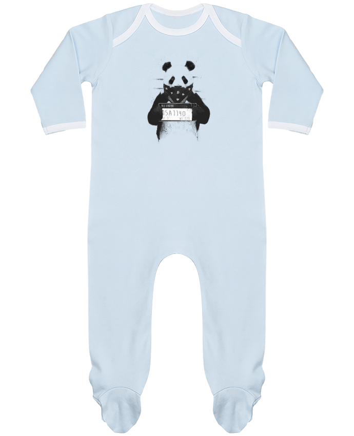 Pijama Bebé Manga Larga Contraste Bad panda por Balàzs Solti