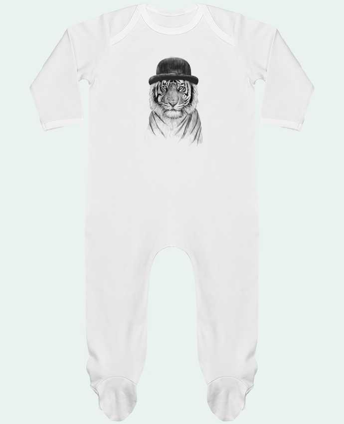 Baby Sleeper long sleeves Contrast welcome-to-jungle-bag by Balàzs Solti