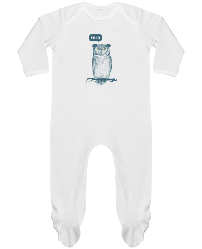 Baby Sleeper long sleeves Contrast Yolo by Balàzs Solti