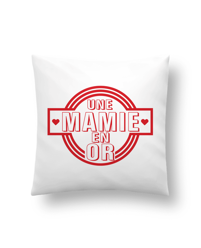 Cushion synthetic soft 45 x 45 cm Une mamie en or by tunetoo