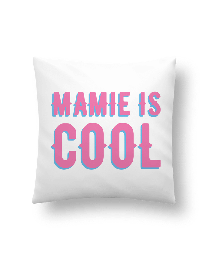 Coussin Mamie is cool par tunetoo