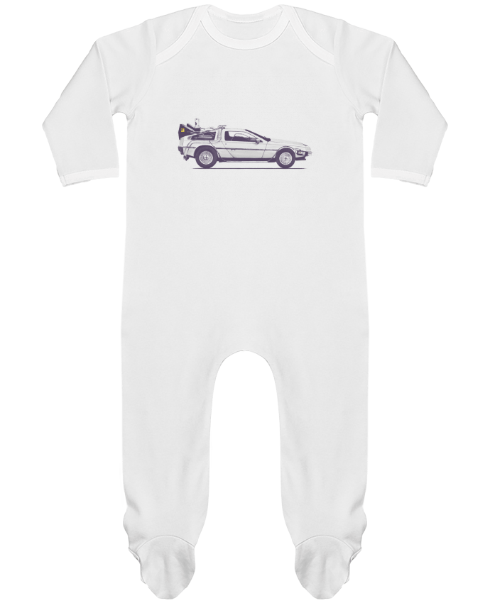 Baby Sleeper long sleeves Contrast Dolorean by Florent Bodart
