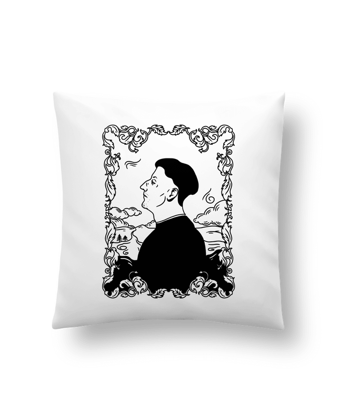 Cushion synthetic soft 45 x 45 cm Godefroy de montmirail by tattooanshort