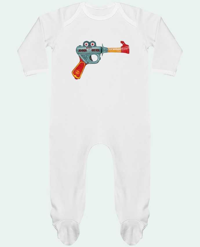 Baby Sleeper long sleeves Contrast Gun Toy by Florent Bodart