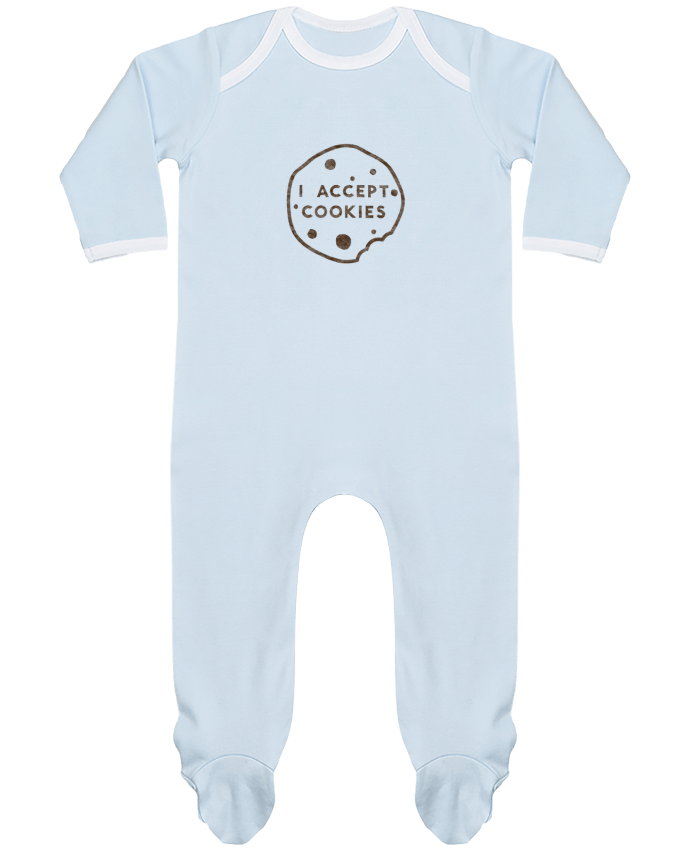 Body Pyjama Bébé I accept cookies par Florent Bodart