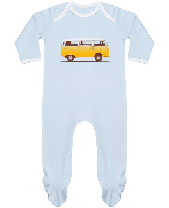 Body Pyjama Bébé Yellow Van par Florent Bodart