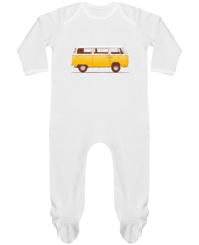 Body Pyjama Bébé Yellow Van par Florent Bodart