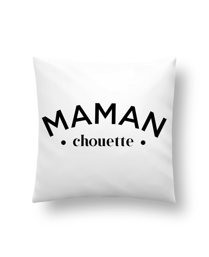 Cushion synthetic soft 45 x 45 cm Maman chouette by tunetoo