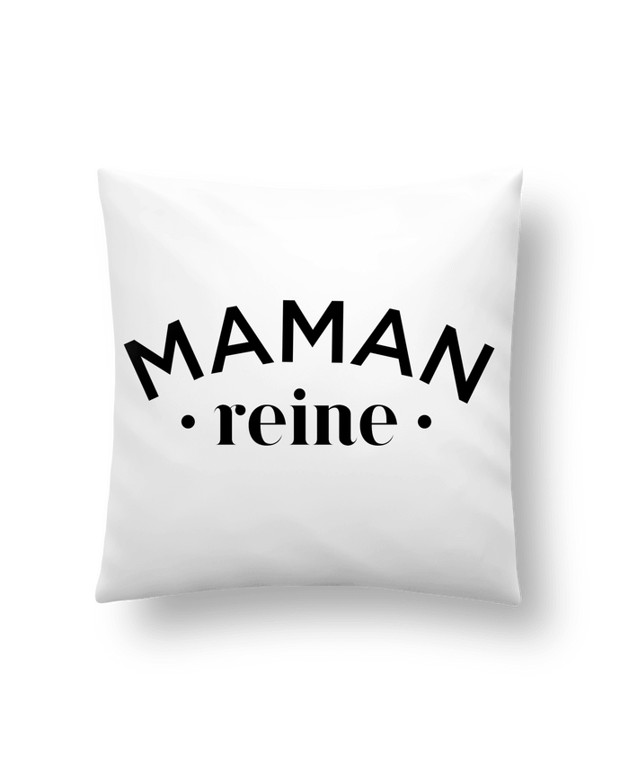 Cushion synthetic soft 45 x 45 cm Maman reine by tunetoo