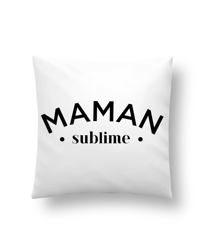 Cushion synthetic soft 45 x 45 cm Maman sublime by tunetoo