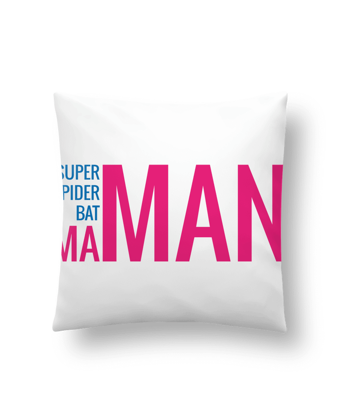 Cushion synthetic soft 45 x 45 cm superMAMAN by tunetoo