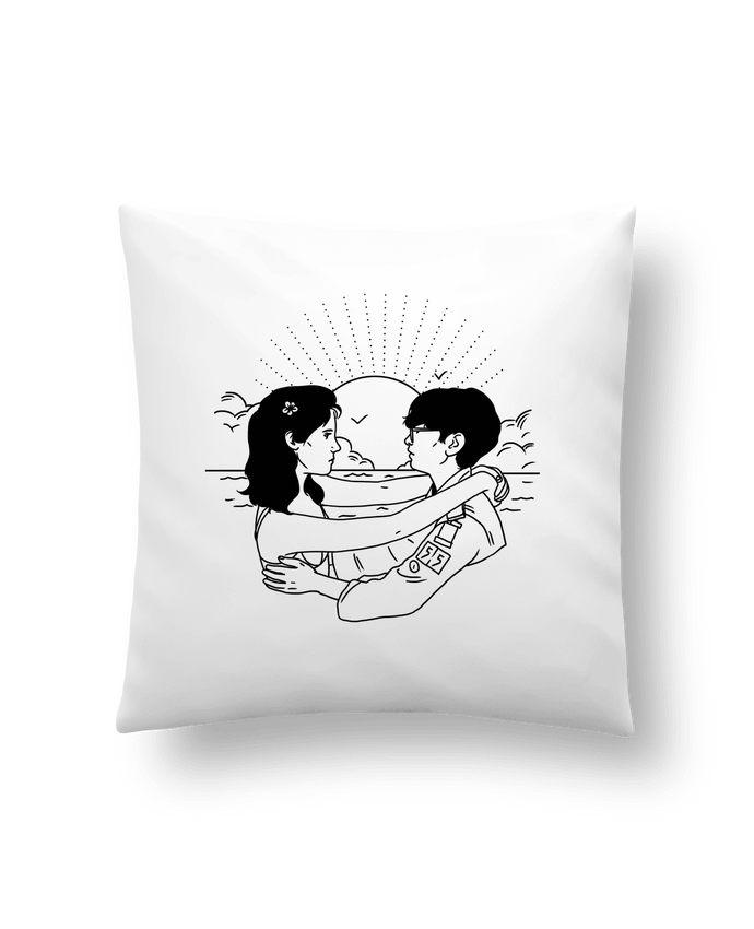 Cushion synthetic soft 45 x 45 cm Moonrise Kingdom by tattooanshort