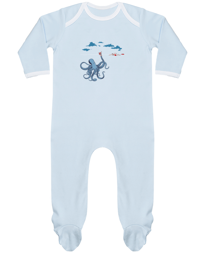 Body Pyjama Bébé Octo Trap par flyingmouse365
