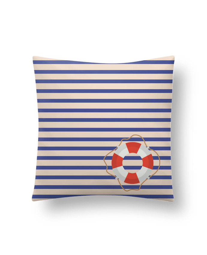 Cushion synthetic soft 45 x 45 cm Bouée by tunetoo