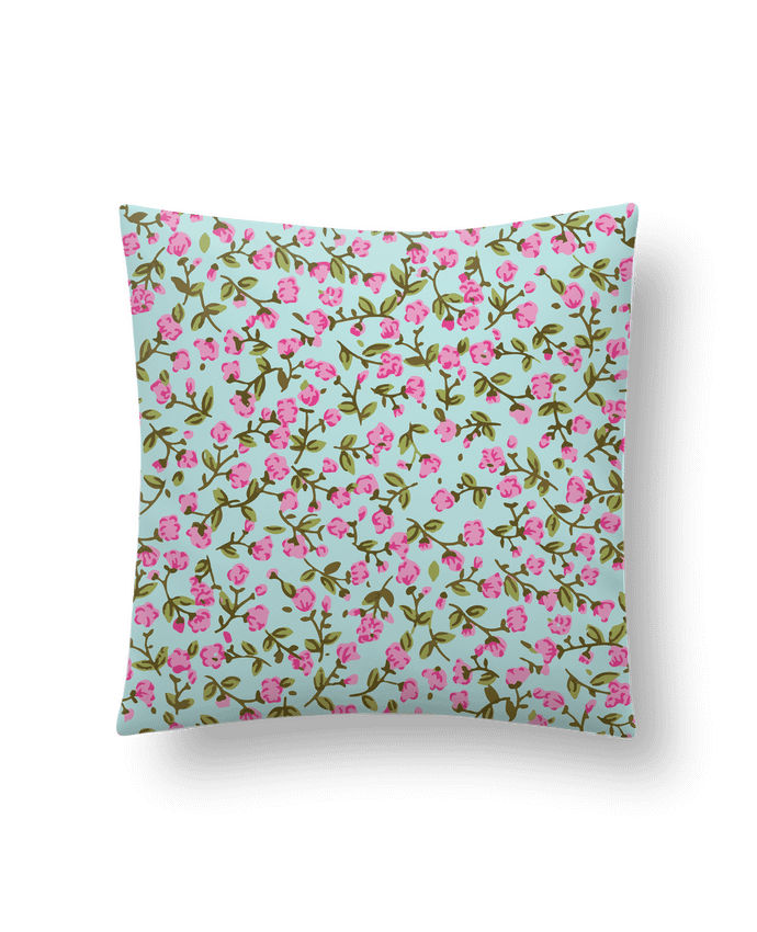 Cushion synthetic soft 45 x 45 cm Fleurs vintages by tunetoo