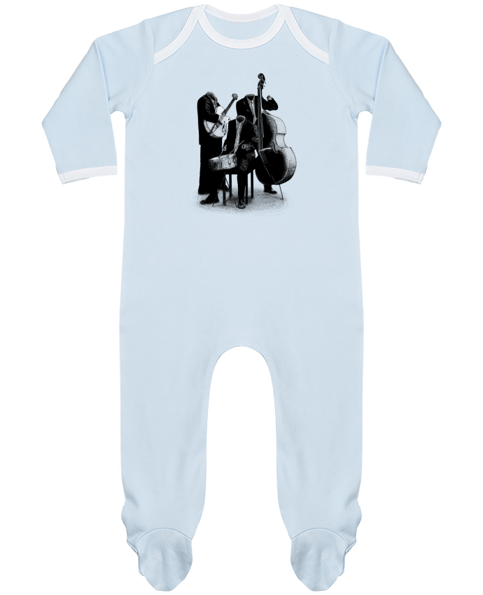 Body Pyjama Bébé Les invisibles par Florent Bodart