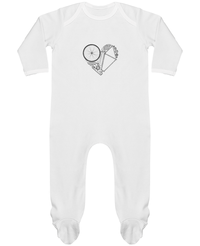 Body Pyjama Bébé Love Bike par Florent Bodart