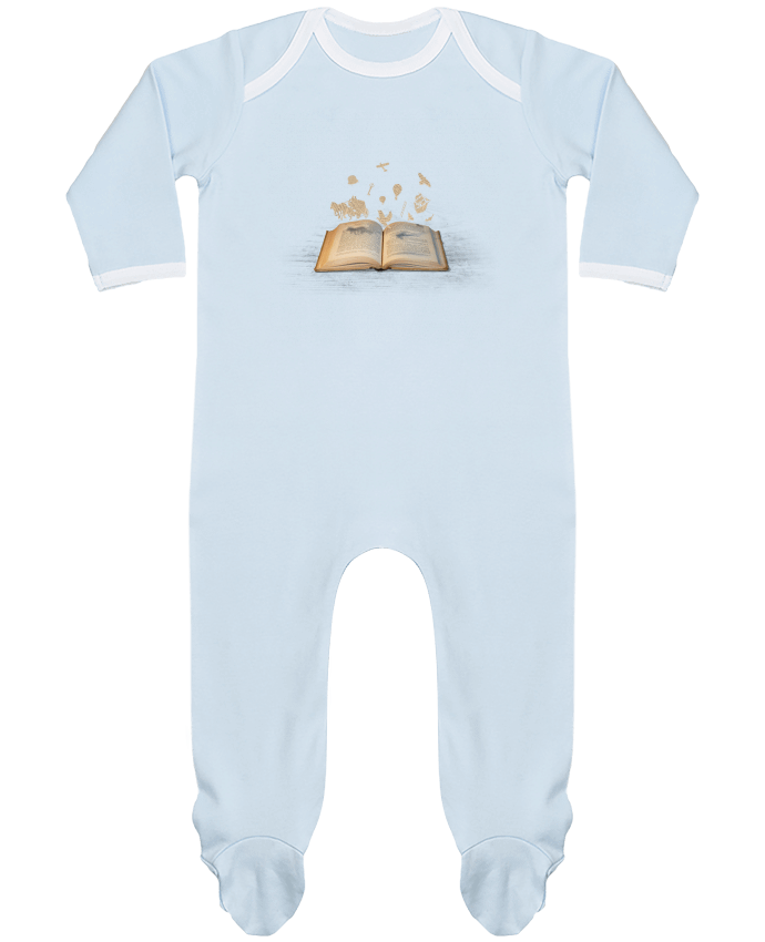 Body Pyjama Bébé Words take flight par Florent Bodart