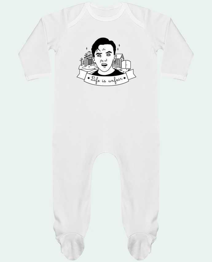 Baby Sleeper long sleeves Contrast Malcolm in the middle by tattooanshort