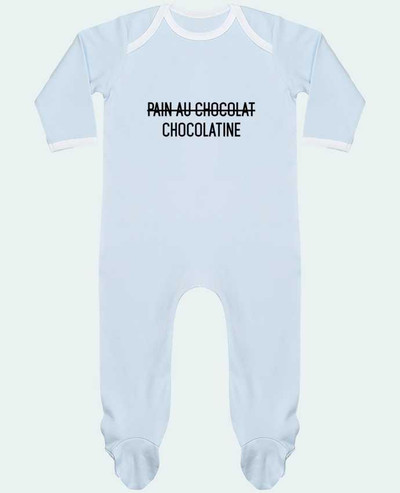 Body Pyjama Bébé Chocolatine par tunetoo