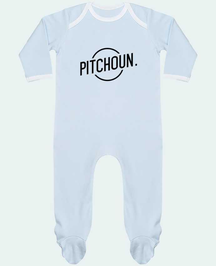 Baby Sleeper long sleeves Contrast Pitchoun by tunetoo
