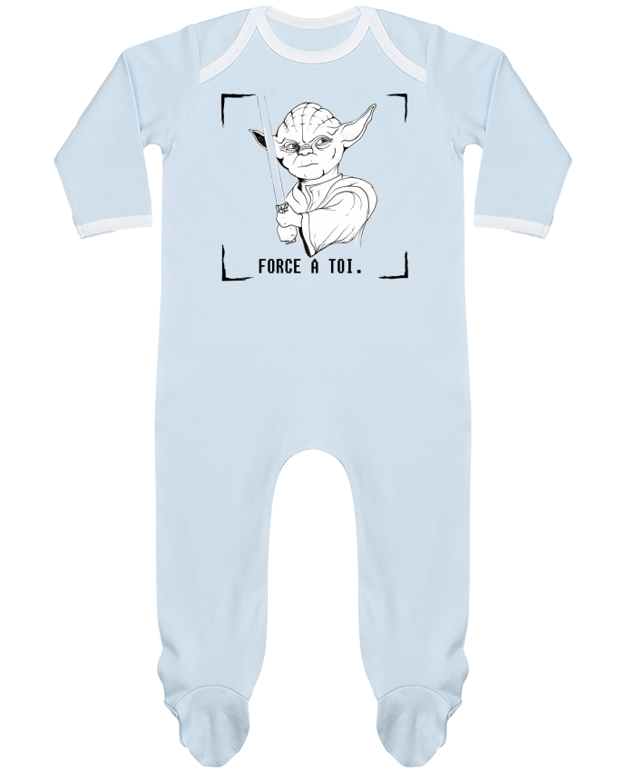 Body Pyjama Bébé Maître Yoda par Paulo Makesart