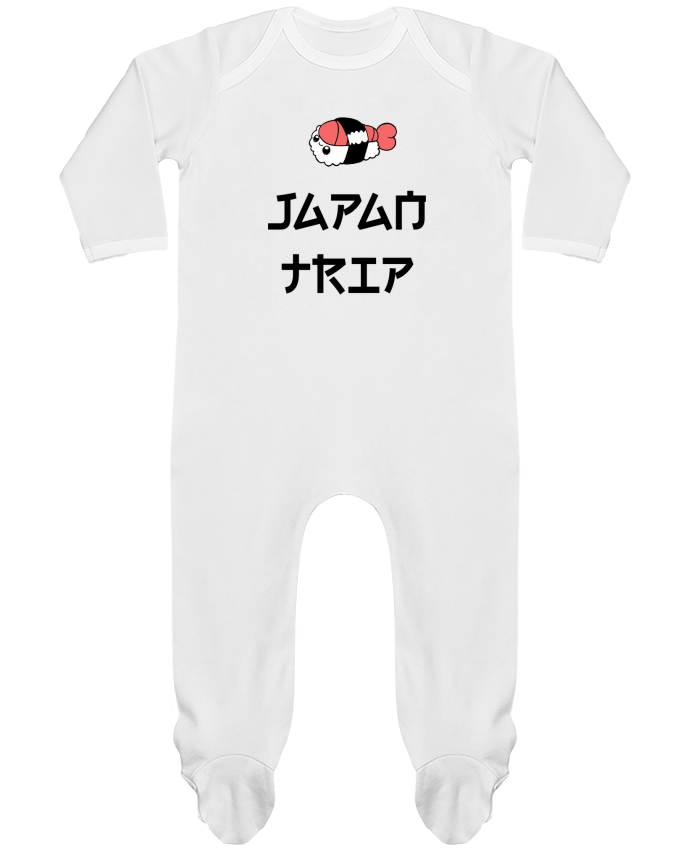 Baby Sleeper long sleeves Contrast Japan Trip by tunetoo