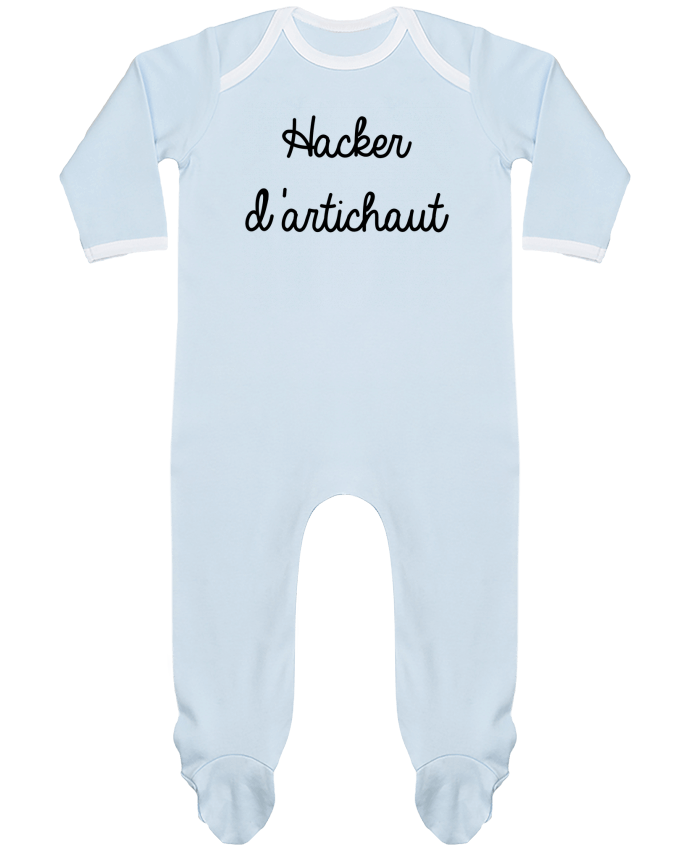 Baby Sleeper long sleeves Contrast Hacker d'artichaut by MimiVonCracra