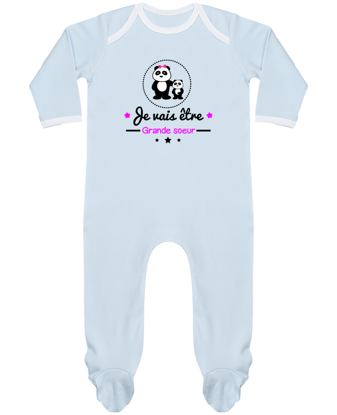 Body Pyjama Bébé Bientôt grande soeur - Future grande soeur par Benichan