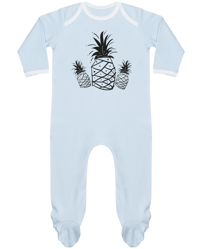 Body Pyjama Bébé CRAZY PINEAPPLE par IDÉ'IN