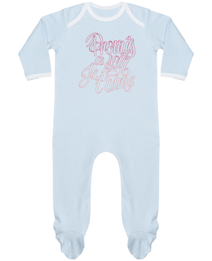 Body Pyjama Bébé Ce soir je t'aime par Promis