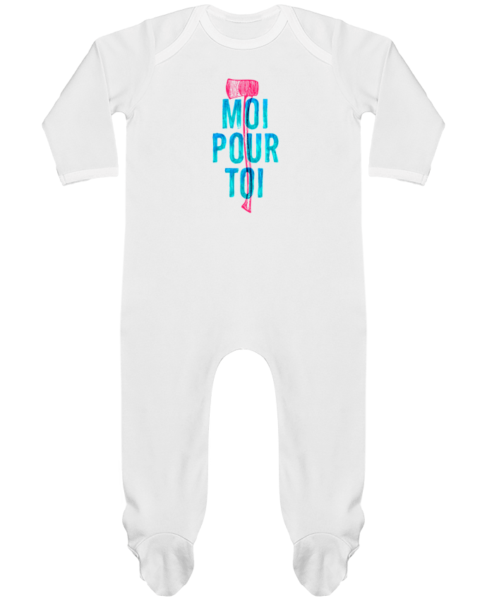 Baby Sleeper long sleeves Contrast Moi Pour Toi by Promis