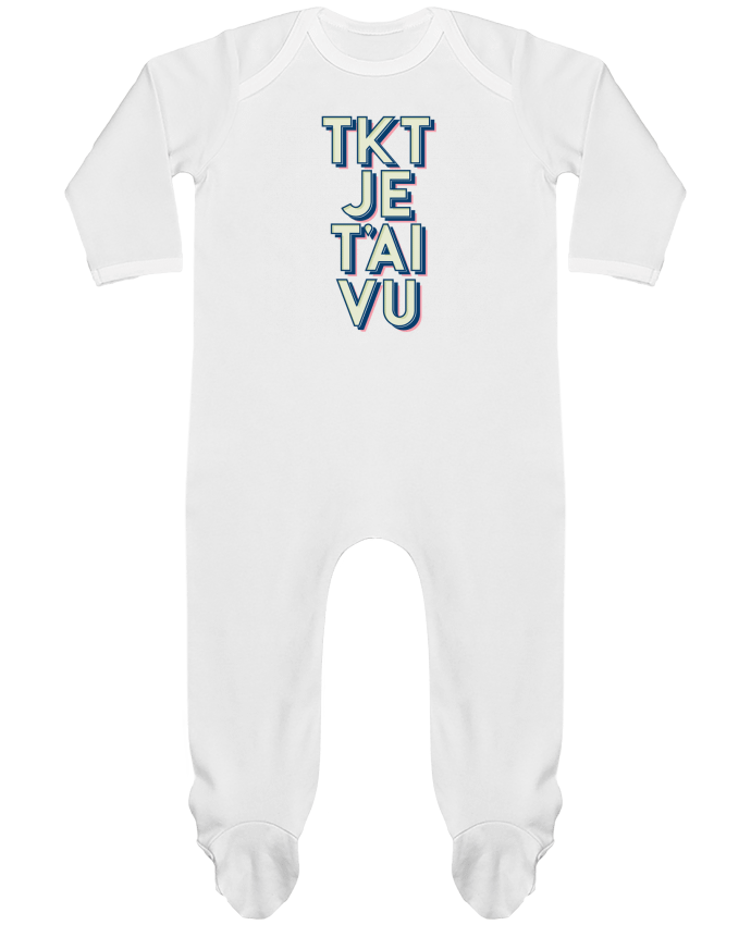 Baby Sleeper long sleeves Contrast TKT JE T'AI VU by Promis