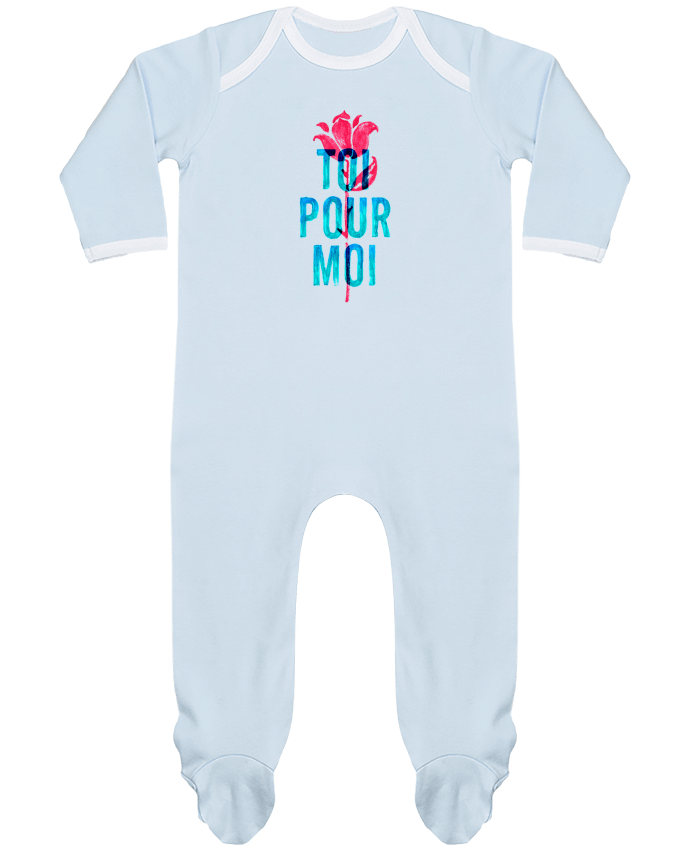 Baby Sleeper long sleeves Contrast Toi pour moi by Promis