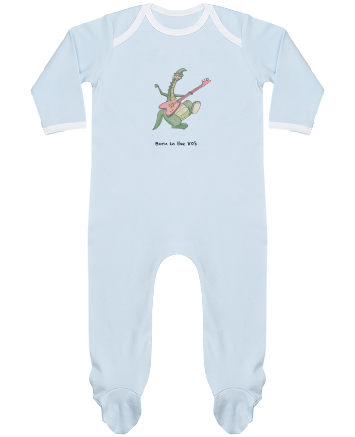 Body Pyjama Bébé BORN IN THE 80's par La Paloma