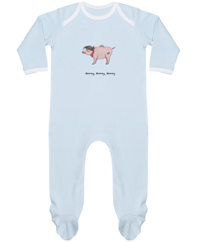Body Pyjama Bébé MONEY MONEY MONEY par La Paloma