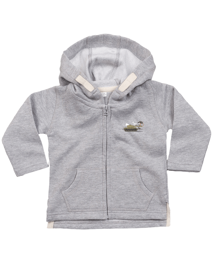 Hoddie with zip for baby Safe by flyingmouse365